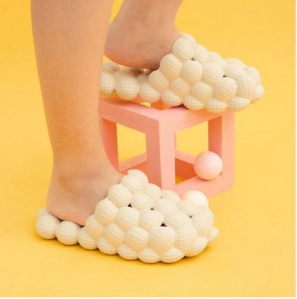Bubble Slippers With Charms
